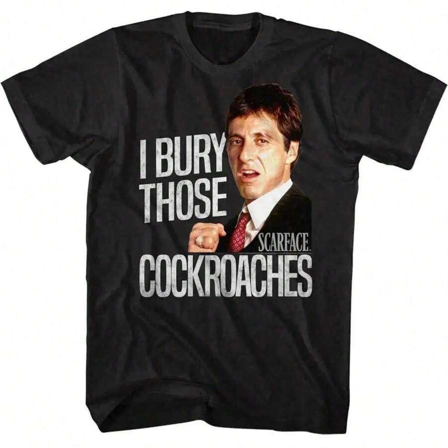 Men T-Shirts - 黑色 - 查看 1