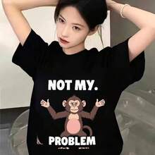 Women T-Shirts - Black - View 10