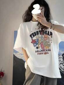 Women T-Shirts - White - View 3