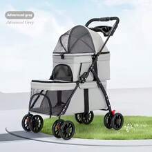 Pet Strollers - Grey - View 10