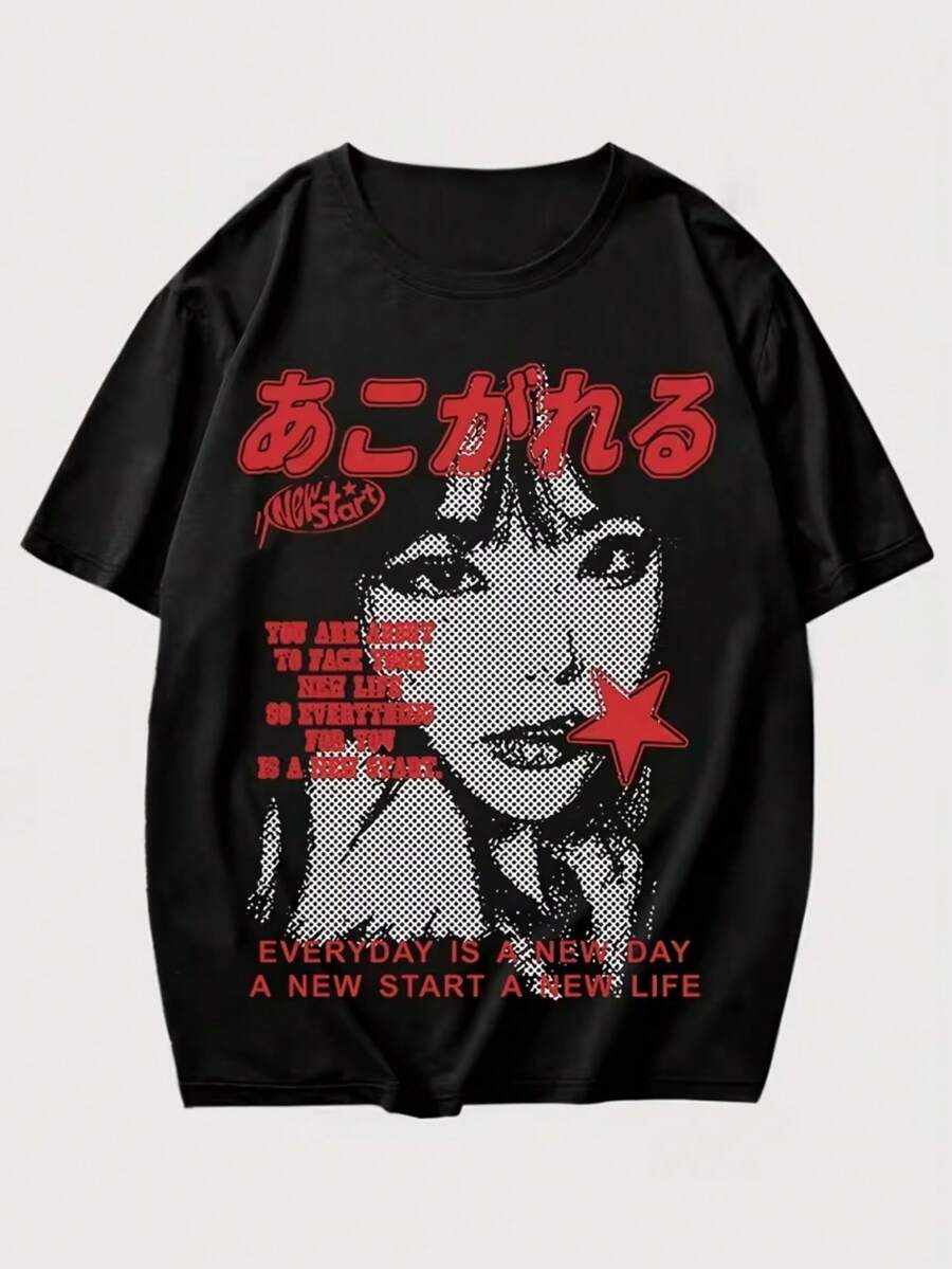 Women T-Shirts - Black - View 1