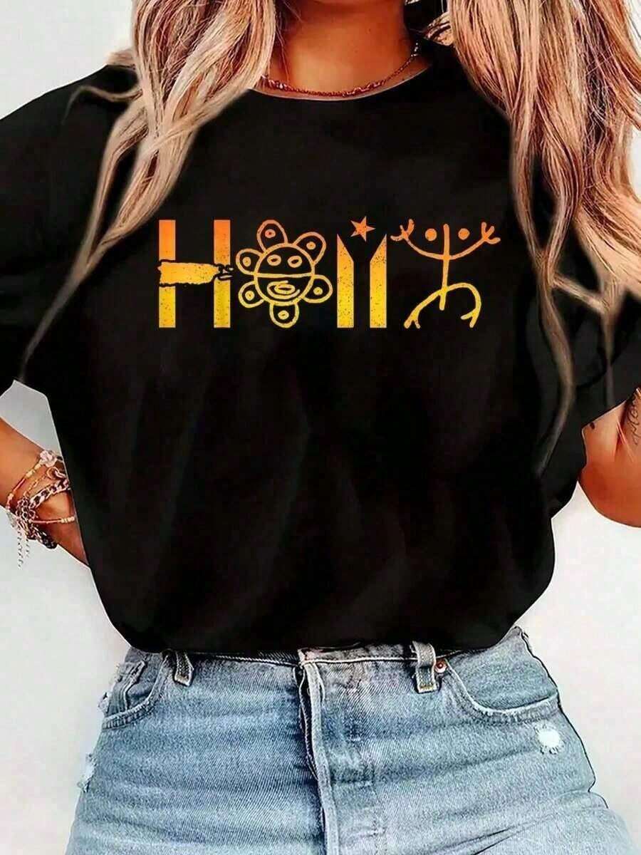 Mujeres Informal Impreso Redondo Cuello Corto Manga TopPuerto Rico Taino Sol Coqui Puerto Rican Bandera Orgullo Boricua Camiseta Imprimir Camiseta Informal Tripulación Cuello Corto Manga Com - Negro - Ver 1