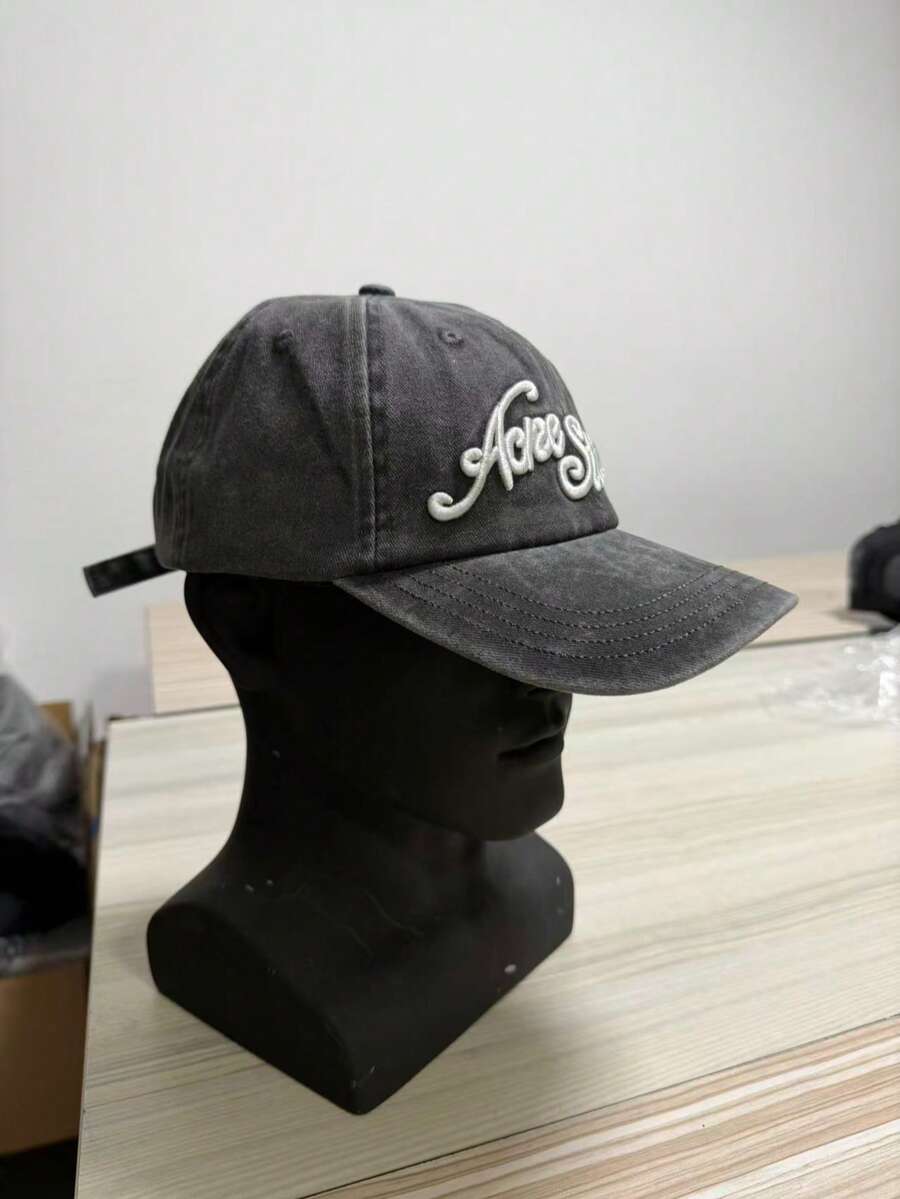 涂鸦卡车司机帽，轻便柔软可调节棒球帽，速干，四季皆宜 - A - 查看 1
