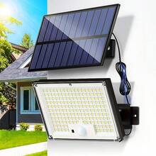 172LED 太陽能感應燈，3 種模式戶外安全燈，防水壁燈附遙控器，適用於花園庭院車庫 - 1PC - 查看 2
