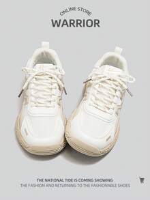 WARRIOR 1双女士休闲低帮运动鞋 - 美國杏 - 查看 5