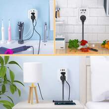 HITRENDS 4-In-1 Multi-Function Wall Adapter With 3 USB Ports + 1 USB-C Port, Portable Wall Adapter, 5V/3.1A Fast Charging – Compact Cubic Design, Overvoltage And Short Circuit Protection, Suitable For Home, Office, And Travel. - View 12