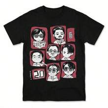 Cute 2.0 T-Shirt, Member T-Shirt, Fan Gift, Arirang World Tour 2026 T-Shirt, Unisex Gift, Women's Blouses, Blouses, Casual Blouses For Women, Women's Tops, Tops, Unisex. - 黑色 - 查看 1