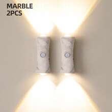 1/2/4pcs Dimmable Magnetic LED Night Light, Infrared Sensor + USB Rechargeable Wall Lamp, Smart LED Sensor Wall Light, 3-Color Dimmable, Wireless LED Wall Lamp Suitable For Stairs, Bedroom, Hallway, Kitchen, Cabinet, Yard, Room Decor, Bedroom Decor, Home Decor, Christmas, Halloween Decoration - Multicolor - View 41