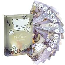 Little Phantasm Lenormand LiL Phantasm Lenormand Watercolor Cute Ghost Chibi Lenormand 36 Cards - Multicolor - View 1