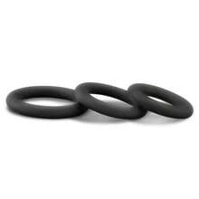 3PCS Silicone Cock Rings Different Sizes Penis Ring Long Lasting Adult Sex Toys For Men Masturbator - one-size - View 11