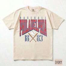 Cute Unisex Premium Casual T-Shirts, Vintage 90s New York Mets Baseball T-Shirt, Retro Tee, Gifts For Men, Men's Shirts, Men's Winter Clothing, Mets T-Shirts For Baseball Game Day S - 白色 7 - 查看 1