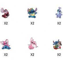 Trang trí bàn tiệc sinh nhật chủ đề Stitch, vật trang trí treo tường tạo không khí tiệc tại nhà. - Nhiều màu - Xem 6