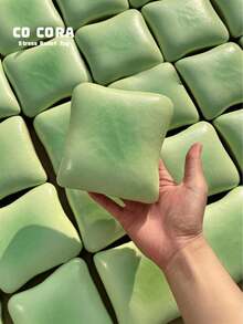 1pc Super Soft Butter Toast Squishy Stress Relief Squeeze Toy - Perfect Gift For Birthday, Holiday, Christmas, Halloween - Multicolor - View 9