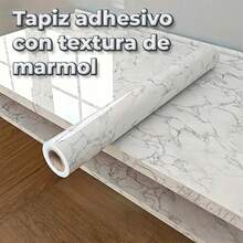 High Gloss Marble Adhesive Paper For Kitchen Table - Negro000 - View 7