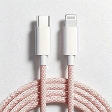 快速充电 USB-C 转 Lightning 数据线，兼容 14/13/12/11 Pro Max/XR/XS/X/8/7/6 Plus/SE，Type-C 转 Lightning 车载充电器 CarPlay 数据线，Type-C 转 Lightning 超快充电线，适用于 14/13/12/11/Mini/Pro/Pro Max/8 和 Pro - 彩色 - 查看 2