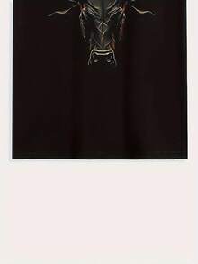 Camisetas de hombre para primavera y verano - Negro - Ver 5