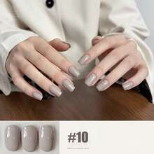 MIANEL GEL 10ml Esmalte de uñas en gel de secado rápido y autonivelante, nuevo lanzamiento 2026 de color blanco lechoso de alta saturación, cobertura perfecta con una sola capa - Multicolor - Ver 15