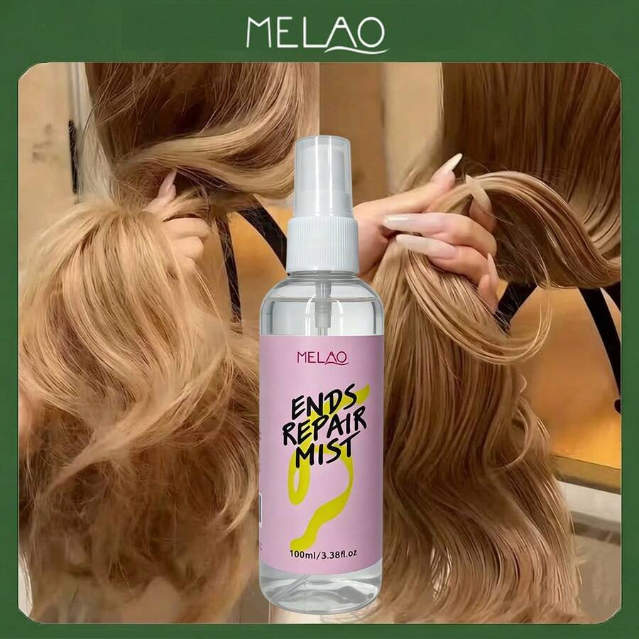 MELAO 100毫升发梢修护喷雾 - 分叉及受损发质修护喷雾,抗毛躁,热保护免洗护发素,令秀发柔顺亮泽。 - 100ml - 查看 1