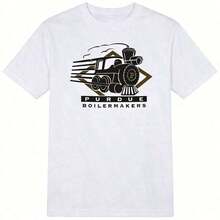 Premium Quality Unisex Casual T-Shirts Featuring The Classic  North Carolina Tar Heels Team Logo Print. 100% Cotton. - 白色 3 - 查看 1