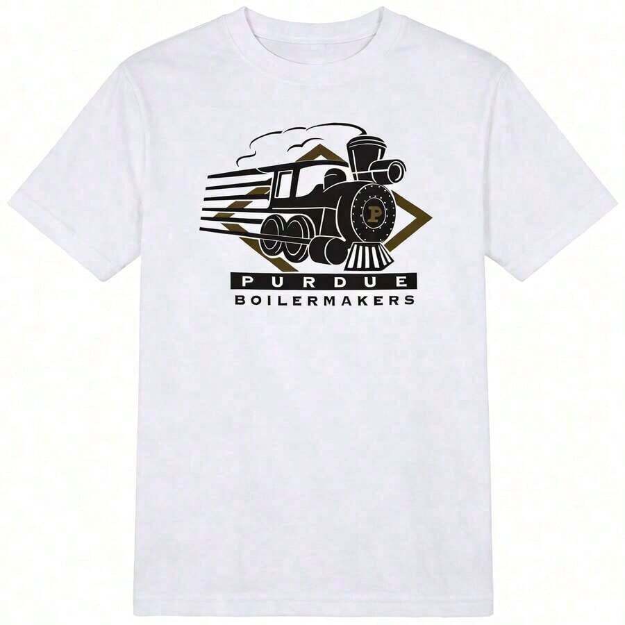 Premium Quality Unisex Casual T-Shirts Featuring The Classic North Carolina Tar Heels Team Logo Print. 100% Cotton. - 白色 3 - 查看 1
