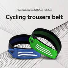 Reflective Cycling Strap, High Visibility Night Riding Safety Warning, Elastic & Adjustable Leg Band To Prevent Pants From Getting Caught In Wheels, Suitable For Cycling, Night Running, Commuting, Unisex Cycling Accessory - Reflective Cycling Cable Ties - View 2