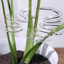5pcs Turtle Shell Bamboo Plant Support Rods, Stem Gathering Racks, Anti-Lodging Plant Supports, Suitable For Indoor And Outdoor Plants, Unique And Attractive Plant Supports To Keep Stems And Roots Upright, Applicable For Climbing Plants. Outdoor And Garden Supplies. Plant Supports & Protection, Plant Cages And Racks. Convenient And Practical. - Multicolor - View 12