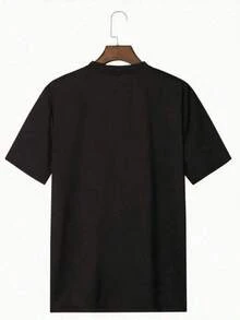 Women's T-Shirt With Skull And Dark Humor - Provocative Slogan, Comfortable Clothing. - 黑色 - 查看 3