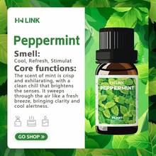 HWLINK Minyak Esensial Peppermint 10ml, Minyak Esensial Tanaman, Pewangi Alami, Minyak untuk Diffuser/Pelembap Udara, Pembuatan Lilin, Aroma Pendingin, Hadiah Liburan - Permen - View 4