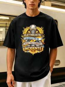 Men T-Shirts - Black - View 2