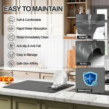 2 JAVL Absorbent Dish Drying Mats - A - View 6