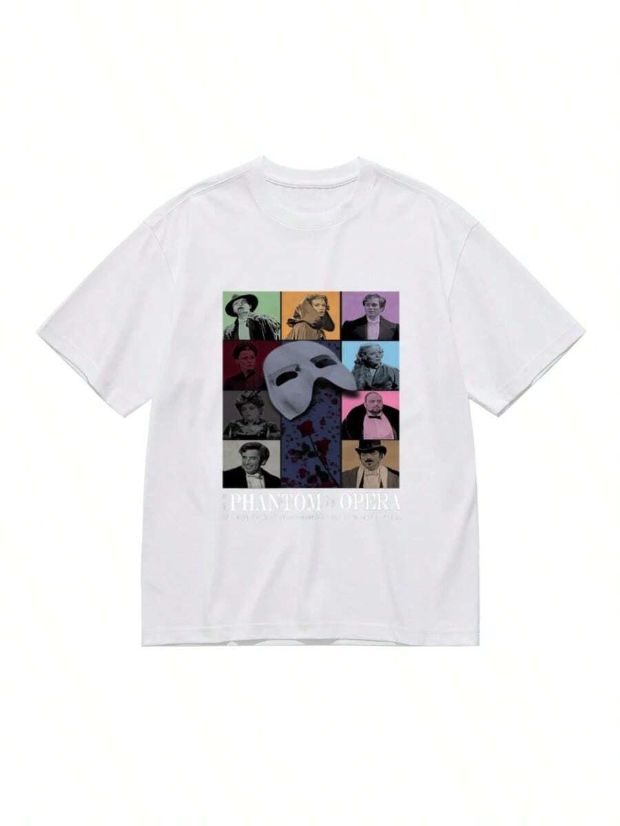 1 camiseta de algodón para el 25º aniversario - Camiseta casual básica minimalista, de alta calidad y peso pesado, estilo streetwear con hombros caídos, camiseta lisa versátil para hombres y mujeres, ideal para proyectos de bricolaje y uso diario, 180g 100% algodón. - Blanco - Ver 1