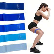 5pcs Resistance Bands Set, Ideal For Flexibility And Mobility Training, Suitable For Yoga, Pilates, Also For Resistance Training In Gymnastics And Dance, Gym Dumbbell - Multicolor - View 21