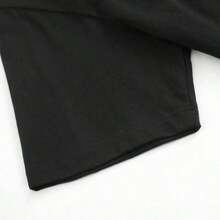Cómodo Camiseta de manga corta con bolsillo y estampado de la bandera de golf de Vineyard Vines para hombre, 100% algodón, estilo casual urbano y hip-hop, camisetas de verano para hombre y mujer, playeras de mujer algodon, blusa casual mujer,  mujer - Negro - Ver 4