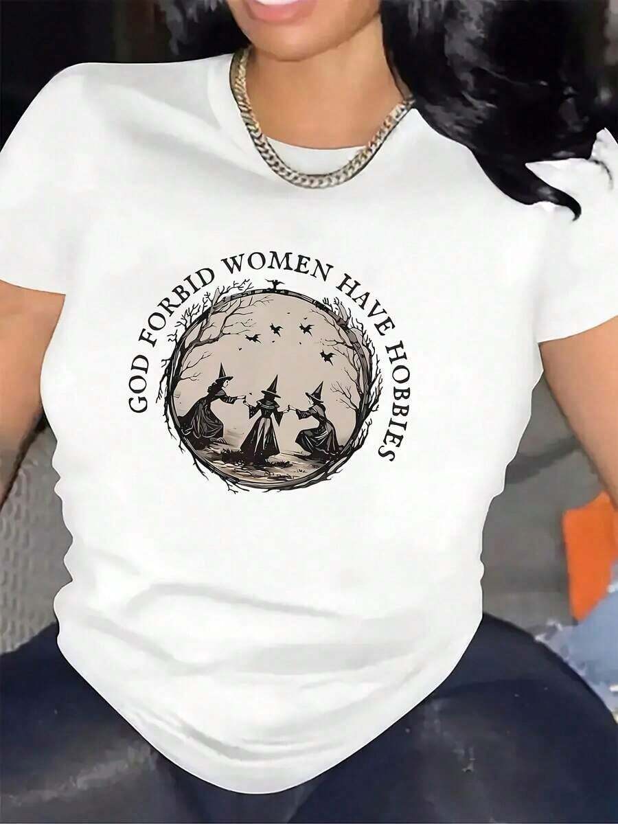 Women's Polyester T-Shirt With A Fun Dental Design, Ideal For Use In Clinics Or At Home, Durable And Comfortable, Perfect Gift For Dentists And Hygienists, Lightweight And Breathable Fabric. - 白色 - 查看 1