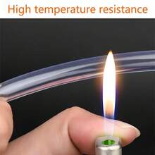 6mm, 8mm, 10mm Transparent Silicone Tubing, Aquarium Hose, Pump Tubing, PVC Material - 10mm - View 5