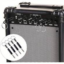 4 chiếc giá treo chìa khóa hình đàn guitar bằng kim loại gắn tường, kệ sắp xếp chìa khóa, móc treo lưu trữ chìa khóa dùng trong gia đình mùa tựu trường - Bạc - Xem 2