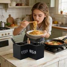 Flatware Storage - Black - View 4