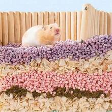 1000g Colorful Paper Pellets For Hamster Bedding, Absorbent And Odor-Absorbing, Moisture-Proof And Warm For Winter Use - View 5