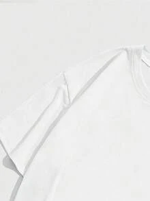Minimalist Women's T-Shirt With Athens, Greece Logo Design - White With Black Line Art And Green Lettering, Casual Short-Sleeve Crew Neck Top, Comfortable Fit Suitable For All Seasons, Ideal For Travel And Casual Wear, Greek Architectural Design (Acropolis, Parthenon) - Breathable - 白色 - 查看 4