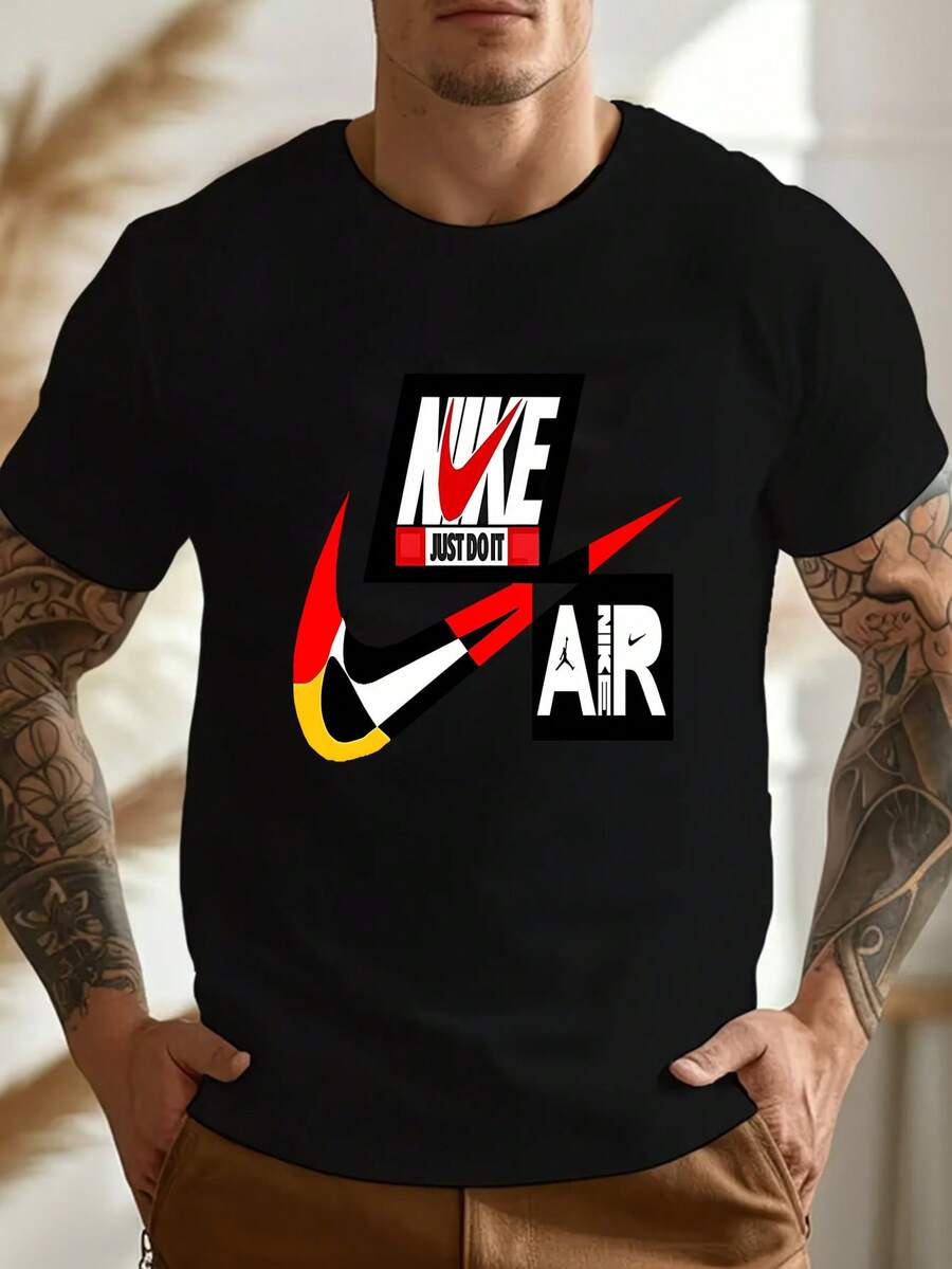 Men T-Shirts - Black - View 1