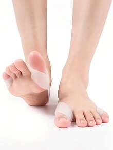 Silicone Toe Pads, Soft Elastic Foot Protection Pads, One Size, Suitable For High Heels And Everyday Shoes, Reusable And Washable Foot Care Accessories, Unisex Daily Foot Pads - Multicolor - View 2