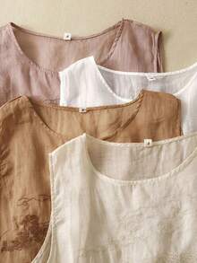 Women Tops - White - View 4