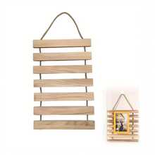 Wall-Mounted Wooden Flower Pot Rack Climbing Plant Support Rustic Style Flower Stand Suitable For Balcony And Garden - Tree - View 3