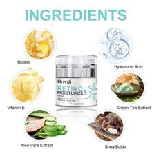 Crema Facial Hidratante con Retinol de  - Reafirmante de la Piel Facial, Reducción de Líneas Finas, Hidratante, Nutritiva, Crema Antiarrugas PSIV EDXC - 1 - Ver 2