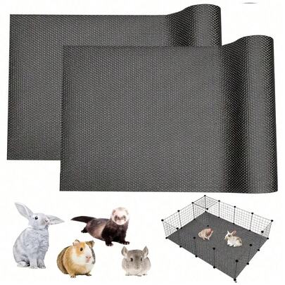 1/2 tấm lót thấm hút, chống trượt, nhanh khô, có thể giặt được dành cho chuột hamster/thỏ, thảm lót vệ sinh cho thú cưng tái sử dụng, phù hợp cho động vật nhỏ quanh năm.