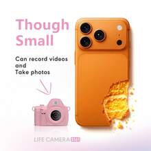 New 2K HD Retro Mini Digital Camera, High Pixel Photo And Video Recording, No Selfie, Perfect Gift For Family, Teachers And Cherished Ones - View 5