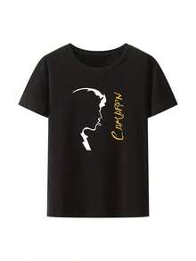 Women T-Shirts - Black - View 8