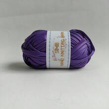 2 Rollen 200g hochwertige lederähnliche Garne für DIY Handtaschen, Schuhe, Stricken & Häkeln, modisch & weich - Band 0618-2 - Übersicht 13