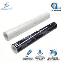 High Gloss Marble Adhesive Paper For Kitchen Table - Negro000 - View 1