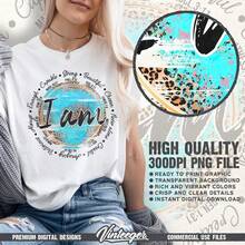 I'm A Sublimation Designer. | Instant Download | Inspirational Design PNG | Bible Verse PNG | Religious Sublimation | Christian Design PNG - 白色 - 查看 2